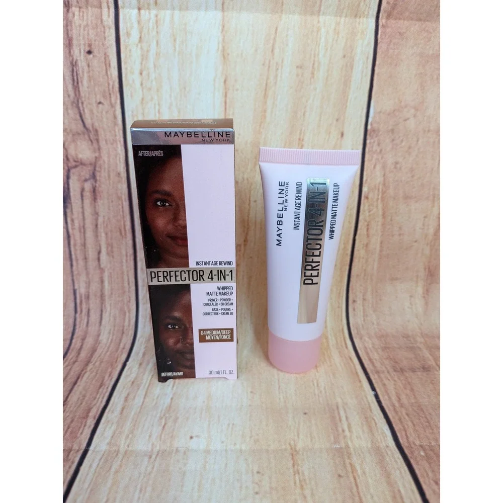 Maybelline Instant Age Rewind Perfector 4-in-1 Whipped Matte Makeup 04 Med/Deep